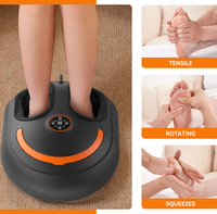 Portable plantaire fasciiti pression électrique petit rouleau thai appareil vibrant jambe et pied et mollet instruments de massage machine