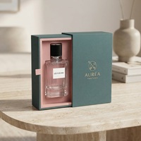 Boîte de parfum personnalisée de luxe, boîte d'emballage rigide en carton sur mesure pour flacon de parfum, cadeau et utilisation par les marques de luxe