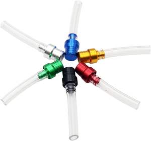 Válvula de ventilación de tapa de tanque de combustible CNC con manguera de respiro para motocicletas todoterreno, Pit Bikes, ATVs, todos los modelos CRF, XR, CR, y quads. - Product Image 5