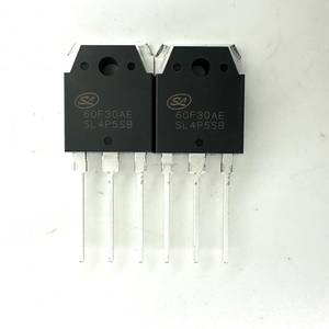 Diodo de Recuperación Rápida/Alta Eficiencia SFR60F30AEPS, Serigrafía 60F30AE, Paquete TO-247 - Product Image 1