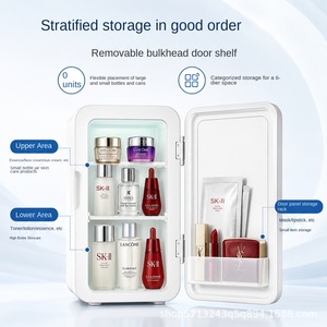 <span class=keywords><strong>Mini</strong></span> Refrigerador Cosmético de Doble Voltaje y Temperatura Constante <span class=keywords><strong>para</strong></span> el Cuidado Facial y Belleza - Product Image 4