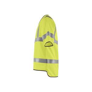 BLAKLADER - 303417293300 S/M Chaleco DE SEGURIDAD multinorm Hi-vis Yellow - EAN 7330509725696 ROPA DE TRABAJO RESISTENTE A LLAMAS - Product Image 4