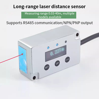 MOTEE 0-40m TOF Sensor de distancia láser Detección de desplazamiento de alta precisión Interruptor analógico RS485