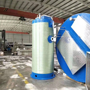Integrated Prefabricated Pumping Station Underground Sewage Lifting Equipment 6m Suction Head Flange Connection Electric Power - Product Image 3