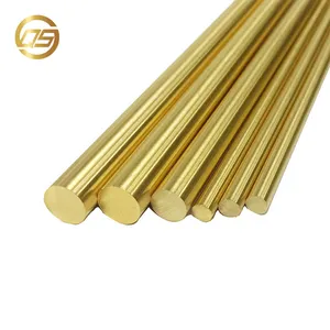 Customized 6mm 8mm 10mm 12mm Diameter Mill Finished Surface Brass Alloy Round Bar