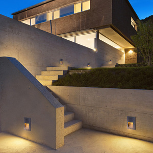 <b>Outdoor</b> Waterproof Stair <b>Step</b> Lights Wall Mounted LED Garden Pathway Lamp <b>for</b> Stairwell Corridor Courtyard - Product Image 2