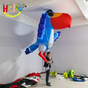Evento temático callejero, disfraz de pájaro inflable, marioneta de <span class=keywords><strong>loro</strong></span> para actuación de desfile - Product Image 5