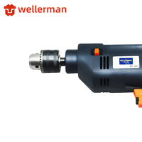Bor kekuatan variabel 18V tanpa kabel, peralatan dukungan OEM alat listrik Gerinda sudut 21v Kombo Kit dua Set