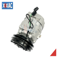 Compresseur de climatisation automobile adapté aux excavatrices Hyundai HW140 HW160 HW210 V5 11Q6-90040 11Q690041 A5W00258A 1PK 24V