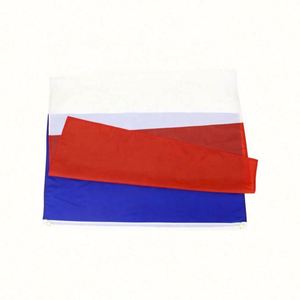Drapeau de France personnalisé de haute qualité et pas cher, imperméable, 100% polyester, rouge, blanc, bleu, fabriqué en usine - Product Image 3