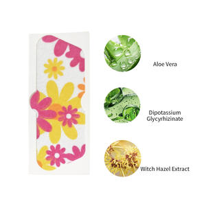 Private Label <span class=keywords><strong>Aloe</strong></span> <span class=keywords><strong>Vera</strong></span> Witch Hazel Nose Strips Organic Herbal Folha Máscara Peel off Blackhead Removedor para As Mulheres - Product Image 1