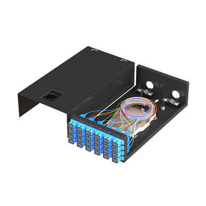 Boîtier <span class=keywords><strong>de</strong></span> terminaison <span class=keywords><strong>fibre</strong></span> optique mural SC/UPC 24 cœurs, marque DIMAN, en tôle galvanisée, personnalisable pour salle <span class=keywords><strong>de</strong></span> communication - Product Image 4