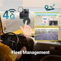Cámara para Vehículos STONKAM Taxi Truck School Bus 2CH AI con ADAS DMS 4G GPS WIFI y Plataforma de Rastreo Vehicular CMSV6//WIALON