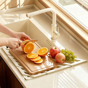 Triangular Folding Drain Rack L Size For Kitchen Sink Dish Drainer Storage Rack - Product Image 2