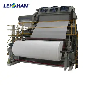 Paper Mill Machinery Full Automatic 25T/D Crescent Formed Low Cost Toilet Paper Machine Tissue Paper Making Machine