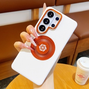 Business Magnetic PU Leather <b>Phone</b> Case for Samsung S26 S24 S25 Ultra Plus With Metal Heat Dissipation Hole Shockproof Cover - Product Image 2