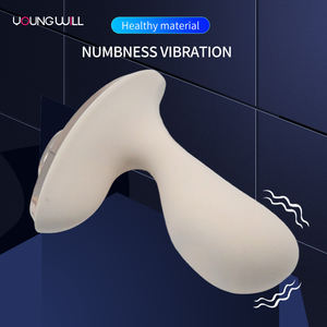 真珠光沢のある白いウェアラブルミニバイブレーター 女性用 ハンズフリー クリトリス刺激 ディスクリート パーソナルマッサージャー セックストイ バイブレーター - Product Image 4