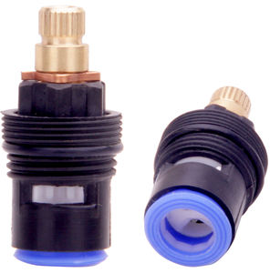 Robinet M18*1.5 à quart de tour, design <span class=keywords><strong>moderne</strong></span>, en laiton, avec cartouche en céramique, angle de rotation maximal de 90 degrés, garantie de 3 ans, entrée d'eau centrale - Product Image 5