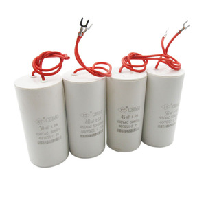 Condensateur CBB60 40uf 450V 45x90mm à deux fils sans polarité pour moteur de palan électrique - Product Image 5