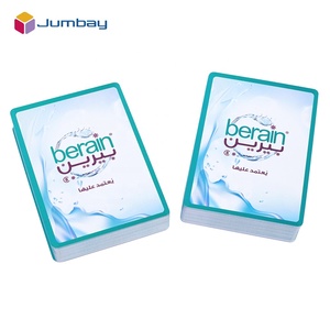 Chơi bài Poker saudi Arabic kuwait nhựa chấp nhận tùy chỉnh mang nhãn hiệu tùy chỉnh logo OEM đôi sàn ma thuật không thấm nước 1000PCS - Product Image 3