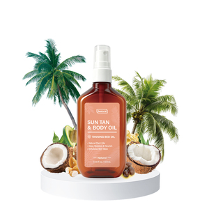 Aceite Bronceador Corporal Natural de Marca Privada con 5 Aceites Preciosos para un <span class=keywords><strong>Bronceado</strong></span> Profundo y Saludable - Product Image 6
