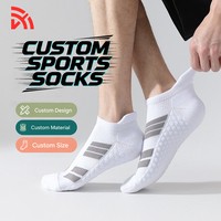Chaussettes de course Cmax personnalisées avec logo d'équipe, chaussettes athlétiques haut de gamme à coussinets, chaussettes de sport haut de gamme