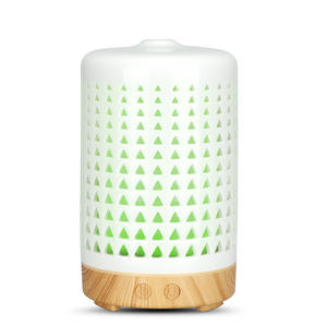 Diffuseur d'arômes en céramique 0,5L, type brume, avec lumière LED, pour usage domestique et commercial - Product Image 1