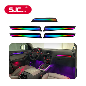 Actualización de Iluminación Ambiental Inteligente SJC para <span class=keywords><strong>Audi</strong></span> <span class=keywords><strong>A4</strong></span> B8 2009-2016, Incluye Luces de Ambiente Automáticas Dinámicas con Efecto Arcoíris - Product Image 1