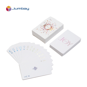 Personal personalizado famoso impresión a todo Color oro estampado en caliente en caja 54 cartas papel póquer cubierta Joker Mesa juego de cartas - Product Image 6