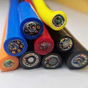 Roboter kabel <span class=keywords><strong>2</strong></span>/<span class=keywords><strong>3</strong></span> Ader 0,15/0,<span class=keywords><strong>2</strong></span> Quadrat kunden spezifischer Draht Hohe mechanische Eigenschaften TPE-isoliertes Kabel - Product Image 2