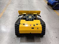 Tondeuse à gazon télécommandée sur chenilles XCMG 9HP, souffleuse à neige 2 en 1, pente de 45 degrés, portée de 200 m, moteur sans balais