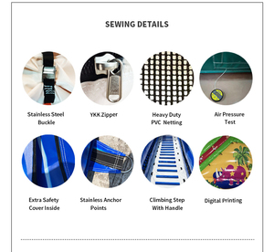 Thương mại bouncers <span class=keywords><strong>Inflatable</strong></span> nhà bị trả lại trẻ em nhảy lâu đài Combo Bouncer hồ bơi với trượt ngoài trời trò chơi bơm hơi - Product Image 6