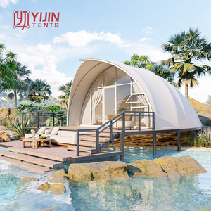 Cocoon de luxe extérieur préfabriqué Glamping Safari <span class=keywords><strong>tente</strong></span> hôtel <span class=keywords><strong>camping</strong></span> avec <span class=keywords><strong>WC</strong></span> - Product Image 1