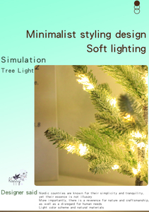 Lampadaire d'intérieur blanc chaud de sapin de Noël de <span class=keywords><strong>LED</strong></span> IP44 évalué pour l'éclairage décoratif de partie et de Tableau - Product Image 3