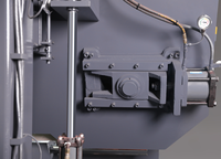 Scie à ruban horizontale semi-automatique pour la découpe de profilés métalliques en acier