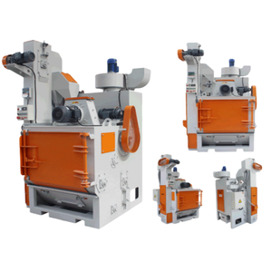 Máquina de granallado para fundición de latón, componentes principales para limpieza de arena: PLC, motor, caja de cambios, motor. - Product Image 2