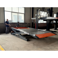 Plateforme de stationnement intelligente à ciseaux pour le stationnement de plusieurs véhicules, idéale pour les ateliers de detailing automobile et les ateliers de réparation rapide