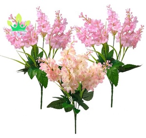 UV Resistant Plastic Artificial Wisteria Hyacinth Flowers Bouquets Home <strong>Decor</strong> <strong>Garden</strong> <strong>Fence</strong> <strong>for</strong> Restaurant <strong>for</strong> Indoor Outdoor Use - Product Image 1