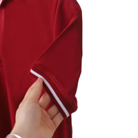 Fabricant de polos d'équipe sportive au Vietnam, OEM ODM, logo personnalisé, coupe athlétique, tissu respirant pour les entraîneurs, les formateurs et les athlètes