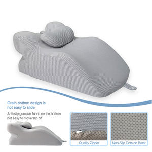 Oreiller de corps multifonctionnel moderne en mousse à mémoire de forme pour adultes, idéal pour <span class=keywords><strong>la</strong></span> lecture au chevet et l'utilisation du téléphone, oreiller pour dormir <span class=keywords><strong>sur</strong></span> le ventre pour les couples - Product Image 3