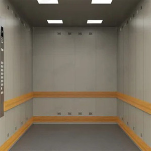 Hẹp vận chuyển hàng hóa thang máy đương đại cửa tự động vận chuyển hàng hóa Thang Máy vận chuyển hàng hóa thang máy - Product Image 5