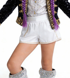 <span class=keywords><strong>Costume</strong></span> da <span class=keywords><strong>Bambino</strong></span> K-pop con Paillettes, Stile Cacciatore di Demoni, Nero e Oro, per Spettacoli, Danza, Halloween e Talent Show - Product Image 4
