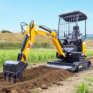 CE EPA Certified 1.4t Mini Excavator with Skid Steer Attachments - Product Image 1