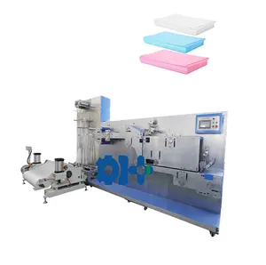 Disposable Surgical Medical Bed Sheet Cover Drape Absorbent Fitted Stretcher Lift Sheet Bed Sheet production machine