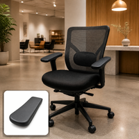 Accoudoirs de chaise ergonomiques en mousse PU moulée, durables et confortables, antidérapants, personnalisables, directement de l'usine