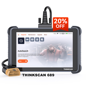 THINKSCAN 689 <span class=keywords><strong>ECU</strong></span>-Codierung CANFD DOIP für Professionelle Mechaniker Lebenslange Kostenlose Updates Bluetooth Diagnosewerkzeuge OBD2 Scanner - Product Image 1