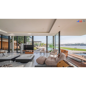 Casa prefabricada HEGE de estructura de acero ligero moderna para residencia de vacaciones - Product Image 2