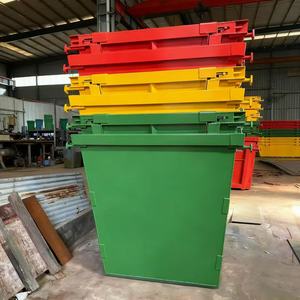 Sturdy Durable Metal Flat Pack Skip <strong>Bin</strong> 2-14 Cubic Meter CE Certified 1 Year Warranty Factory Direct Sales Waste <strong>Bin</strong> Dumpster - Product Image 6