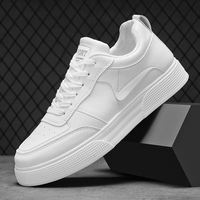 Chaussures de sport à semelle épaisse style coréen, décontractées et souples, pour hommes, tendance, polyvalentes et rehaussantes