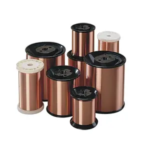 Cobre puro proveedor profesional de alta calidad precio bajo Alambre de bobinado de cobre esmaltado 0,10-2,50mm